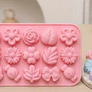 Silicon Mould- 18 Cavity Flower  (CM002)