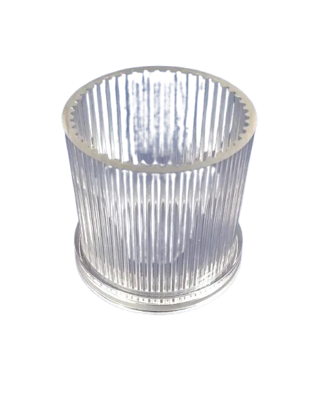 Polycarbonate Mould  - Stripped Pillar 3x3 inch