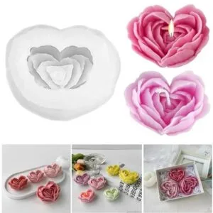 Silicon Mould – Petal Rose (cm006)