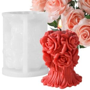 Silicon Mould – Rose Tree Bouquet