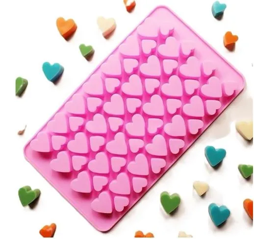 Silicon Mould - 55 cavity mini heart Melts - Image 3