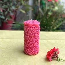 Silicon Mould – Rose Pillar (CM003)