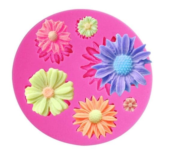 Silicon Mould - Flower Topper