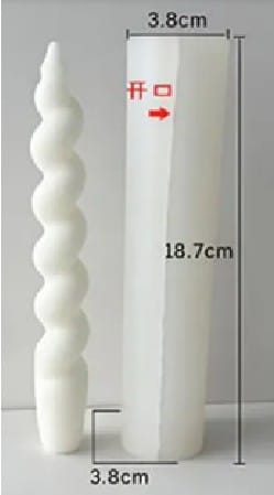 Silicon Mould - Twisted Space (CM056)