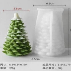 Silicon Mould – Christmas Tree (CM078)