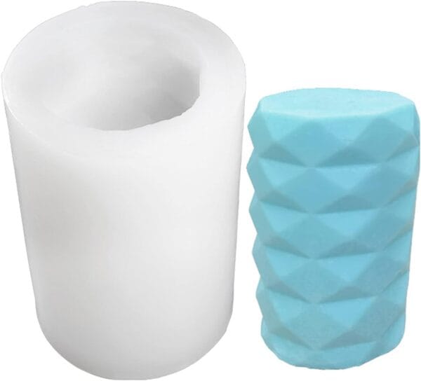 Silicon Mould - Designer Pillar Candle