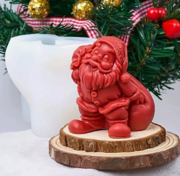 Silicon Mould - Santa with bag