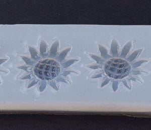 Silicon Mould – Sunflower Topper Strip