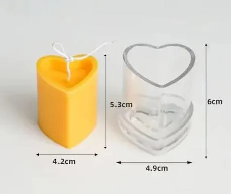 Silicon Mould - Acrylic Heart - Image 4