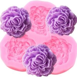 Silicon Mould – Peony Topper