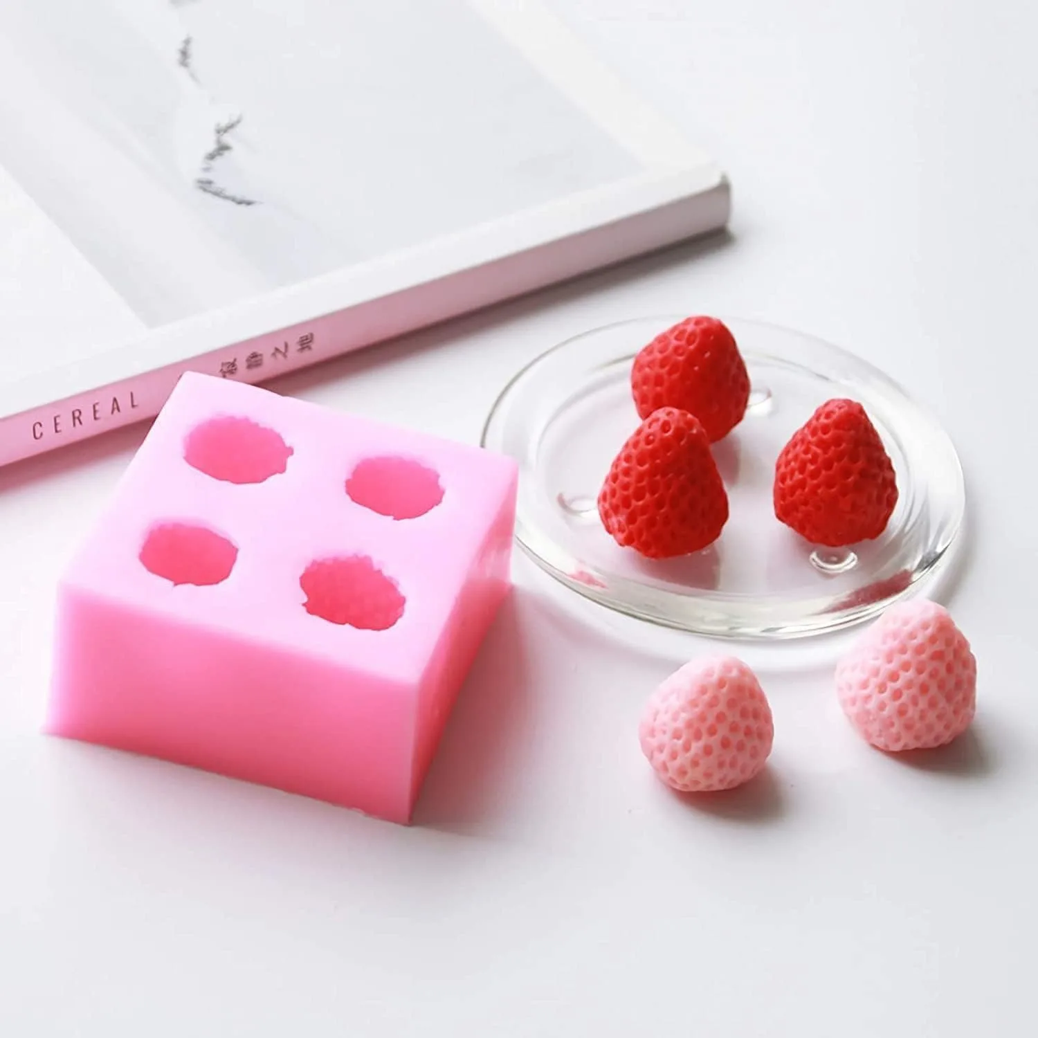 Silicon Mould - Whole Strawberry (CM111) - Image 2
