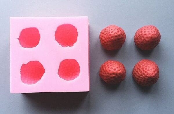 Silicon Mould - Whole Strawberry - Image 3