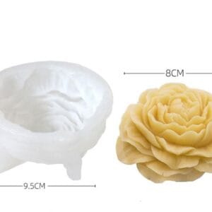 Silicon Mould – Medium Peony