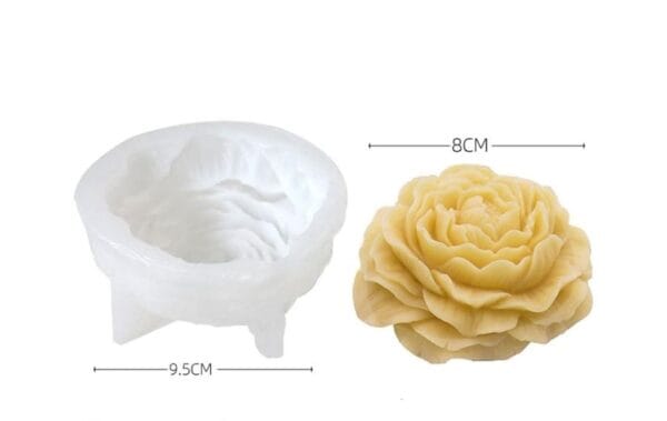 Silicon Mould - Medium Peony - Image 2