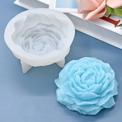 Silicon Mould - Medium Peony