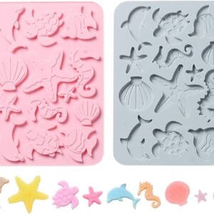 Silicon Mould – Sea Animal Topper