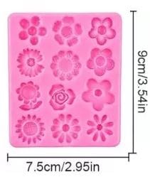 Silicon Mould – Multi Flower Topper