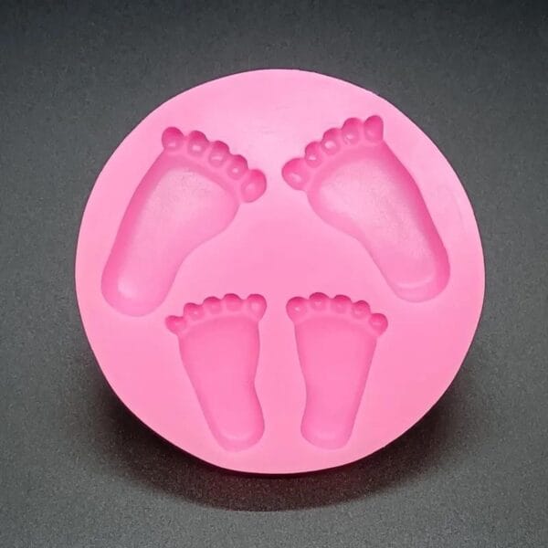 Silicon Mould - Baby Feet Topper - Image 3