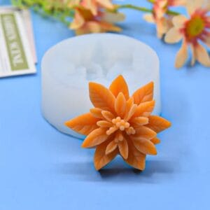 Silicon Mould – 15 Leaf topper