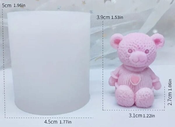 Silicon Mould - Teddy - Image 2