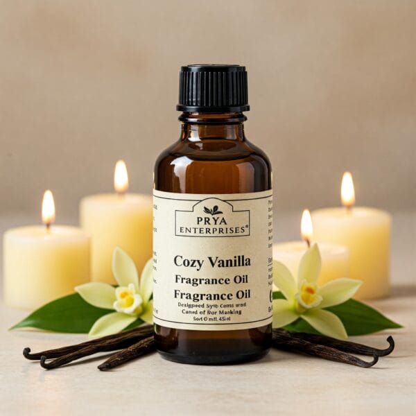 Fragrance Oil - Cozy Vanilla - For Candles, Soap & Lotions - FG06