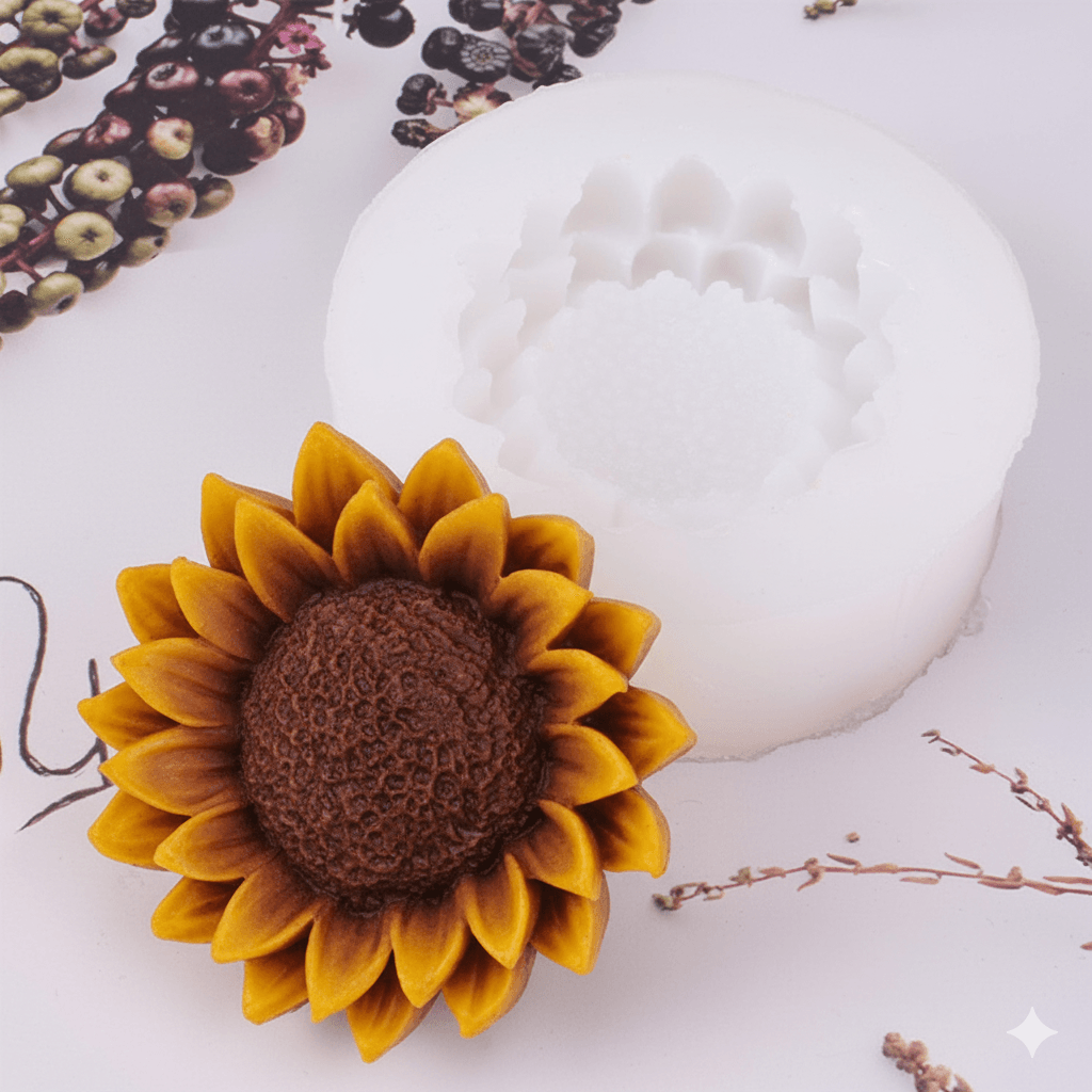 Silicon Mould- Sunflower Big (CM127)