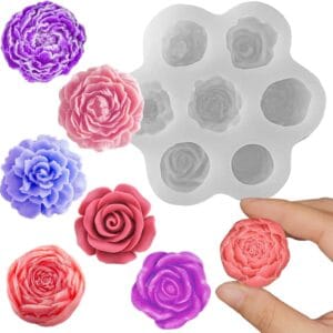 Silicon Mould- 7 Cavity Flower (CM133)