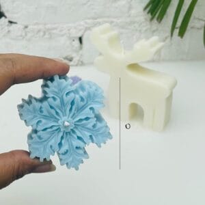 Silicon Mould- Snow Flakes (CM163)