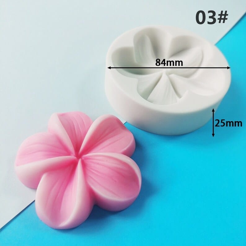 Silicon Mould- Single Plumeria (CM139) - Image 2