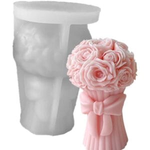Silicon Mould – Rose Bow Bouquet (CM075)