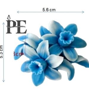 Silicon Mould – 2 Flower Topper (CM087)