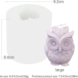 Silicon Mould- Large Owl (CM125)