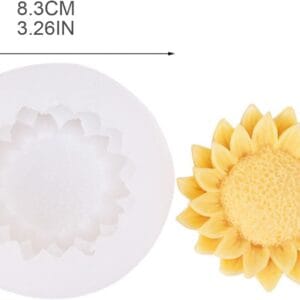 Silicon Mould- Sunflower Big (CM127)