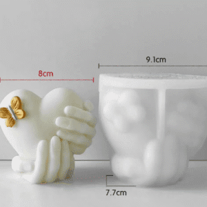 Silicon Mould- Hand Held Heart (CM150)