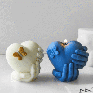 Silicon Mould- Hand Held Heart (CM150)