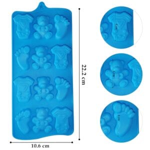 Silicon Mould- Baby Shower Theme 1 (CM152)