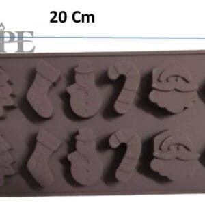 Silicon Mould- Christmas Topper A (CM178)