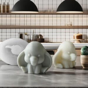 Silicon Mould- Baby Elephant (CM179)