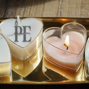 Polycarbonate T Light Cup Heart (CT04)