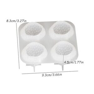 Silicon Mould – 4 Cavity Full Strawberry (CM184)