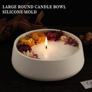 Silicon Mould for Concrete / Resin art | Bowl Big CR029