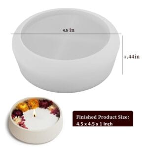 Silicon Mould for Concrete / Resin art | Bowl Small CR030