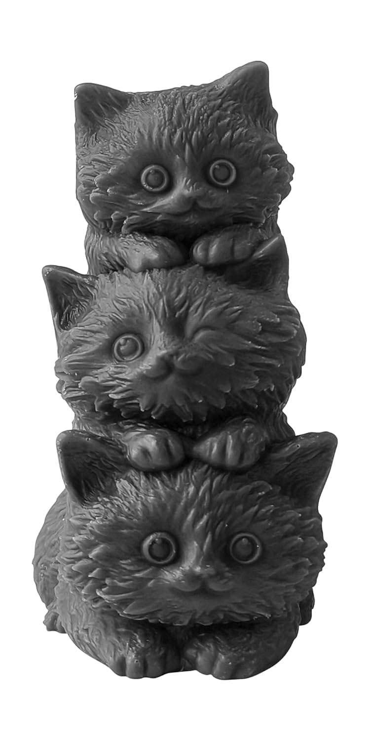 Silicon Mould - 3 Cat Family (CM183)
