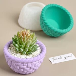 Silicon Mould for Concrete / Resin art | Designer Bowl CR007