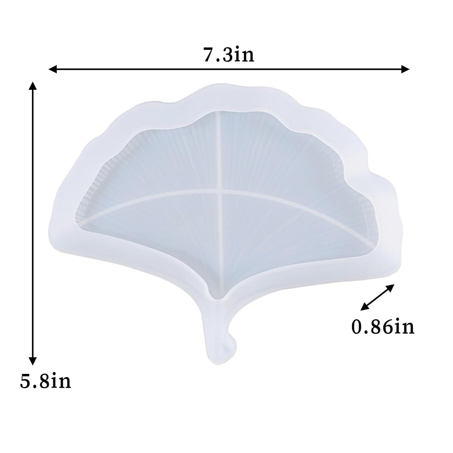 Silicon Mould for Concrete / Resin art | Jelly Fish Plate CR009 - Image 3