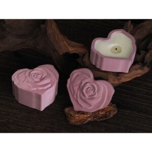 Silicon Mould for Concrete / Resin art | Rose Jar CR021