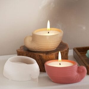 Silicon Mould for Concrete / Resin art | Stripped Counch Small CR026