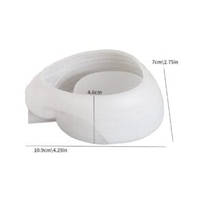 Silicon Mould for Concrete / Resin art | Stripped Counch Small CR026