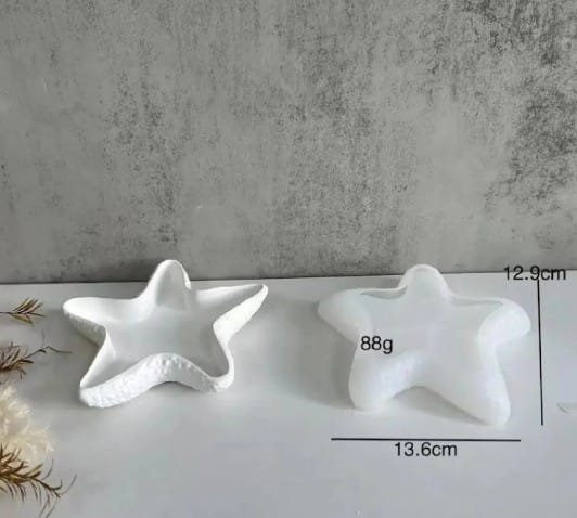 Silicon Mould for Concrete / Resin art | Star Plate CR018 - Image 4