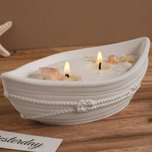 Silicon Mould for Concrete / Resin art | Boat CR019